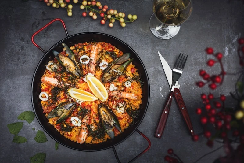 Paella de mariscos
