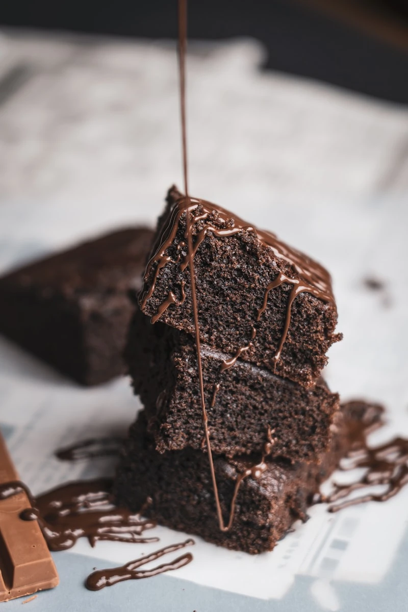 Volcán de chocolate